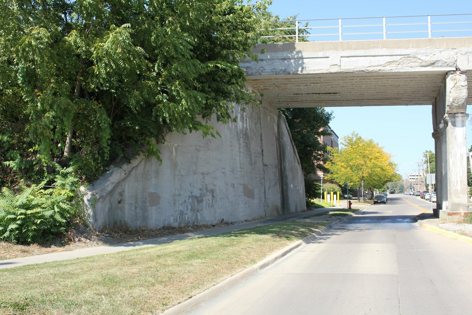 West abutment